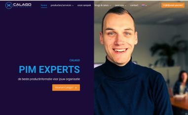 Schermafbeelding van calago.nl