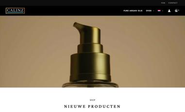 Schermafbeelding van calinz.com