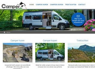 Schermafbeelding van camper-trek.nl