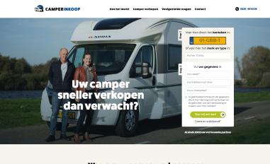 Schermafbeelding van camperinkoop.nl