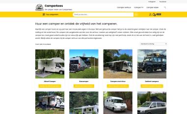 Schermafbeelding van camperkees.nl