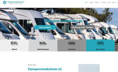 Schermafbeelding van campermakelaar.nl