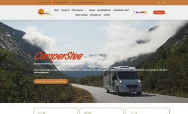 Schermafbeelding van camperstee.nl
