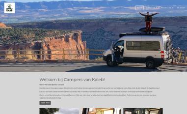 Schermafbeelding van campersvankaleb.nl