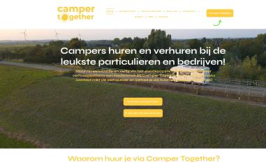 Schermafbeelding van campertogether.nl