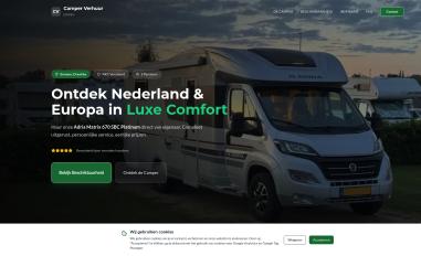Schermafbeelding van camperverhuuremmen.replit.app