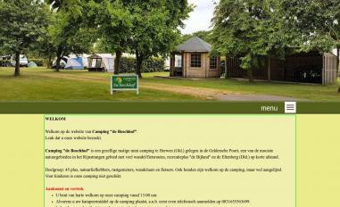 Schermafbeelding van campingdeboschhof.nl