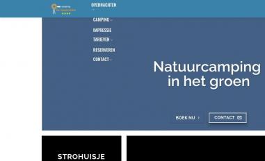 Schermafbeelding van campingdewatermolen.nl