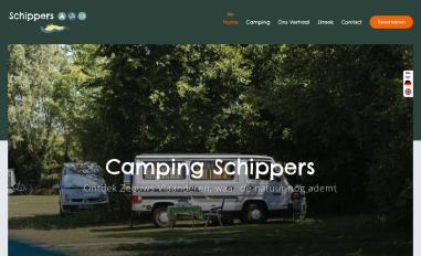 Schermafbeelding van campingschippers.nl
