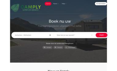 Schermafbeelding van camply.nl