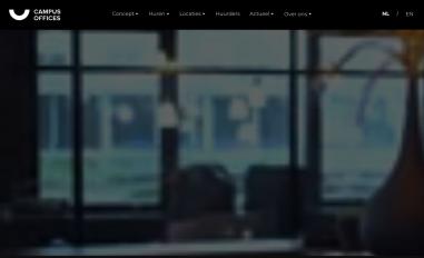 Schermafbeelding van campusoffices.com