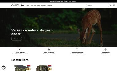 Schermafbeelding van camtura.com