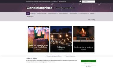 Schermafbeelding van candlebagplaza.nl