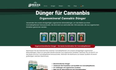 Schermafbeelding van cannabis-dunger.de