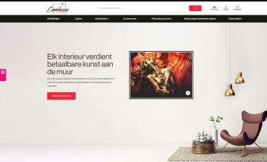 Schermafbeelding van canvasso-348812.webshopapp.com