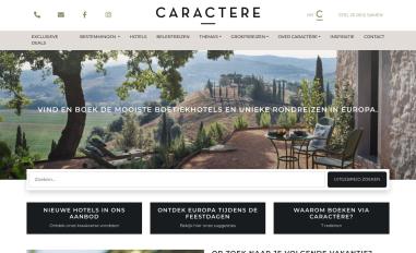 Schermafbeelding van caractere.be