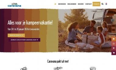 Schermafbeelding van caravana.eu