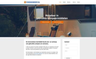 Schermafbeelding van caravanboer.nl