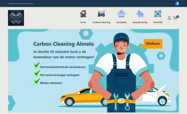 Schermafbeelding van carboncleaningalmelo.nl