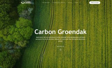 Schermafbeelding van carbongroendak.nl