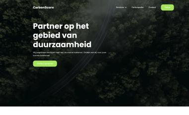 Schermafbeelding van carbonscore.nl