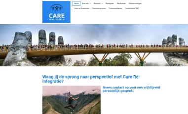 Schermafbeelding van care-reintegratie.nl