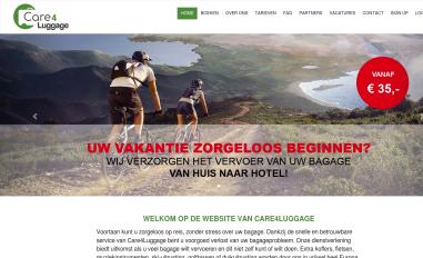 Schermafbeelding van care4luggage.com