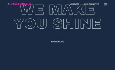 Schermafbeelding van careermaker.nl