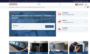 Schermafbeelding van caresys.nl