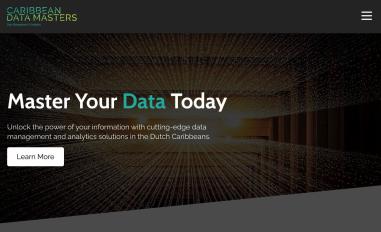 Schermafbeelding van caribbeandatamasters.com