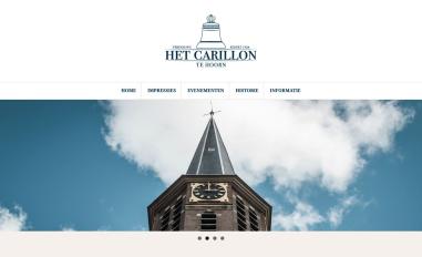 Schermafbeelding van carillonhoorn.nl
