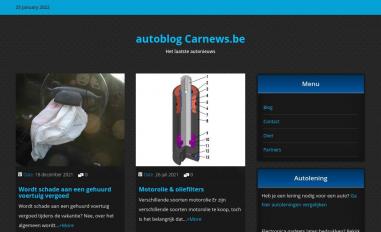 Schermafbeelding van carnews.be