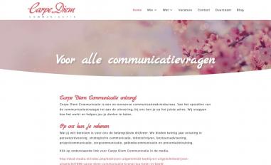 Schermafbeelding van carpediemcommunicatie.nl