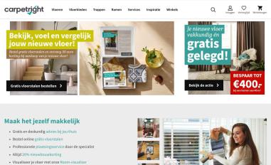 Schermafbeelding van carpetright.nl