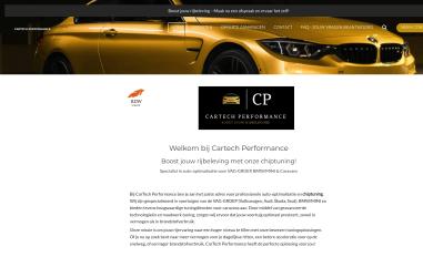 Schermafbeelding van cartechperformance.nl