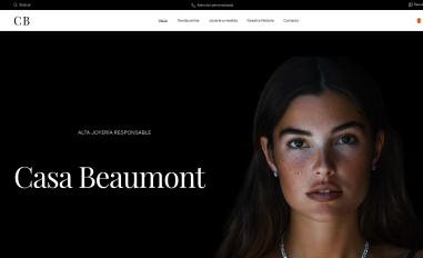 Schermafbeelding van casabeaumont.com