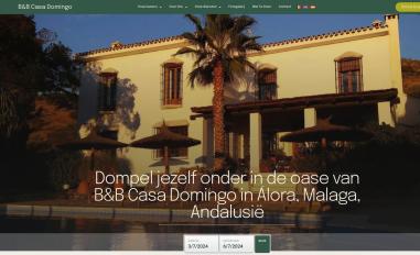 Schermafbeelding van casadomingo.be