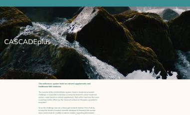 Schermafbeelding van cascadeplus.org