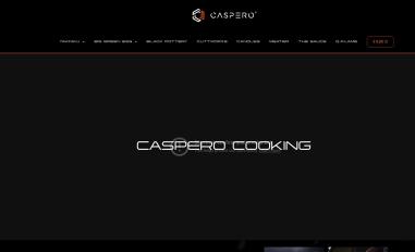 Schermafbeelding van caspero-outdoorcooking.be