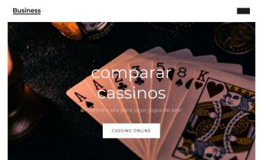 Schermafbeelding van cassino.webflow.io