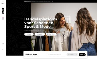 Schermafbeelding van cast.nl