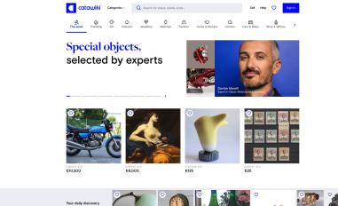 Schermafbeelding van catawiki.com