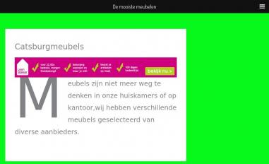 Schermafbeelding van catsburgmeubels.nl