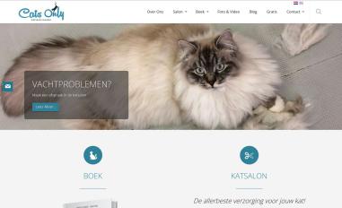 Schermafbeelding van catsonly.nl