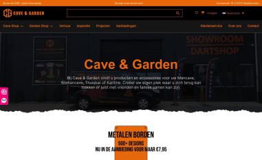 Schermafbeelding van caveandgarden.nl