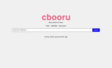 Schermafbeelding van cbooru.com
