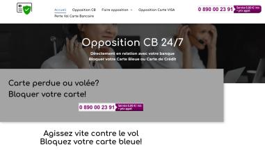 Schermafbeelding van cbopposition.fr