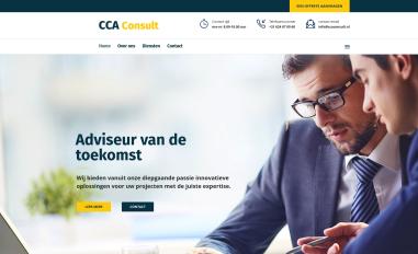 Schermafbeelding van ccaconsult.nl