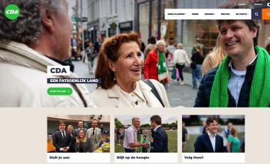 Schermafbeelding van cda.nl
