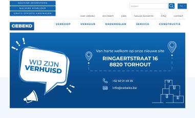 Schermafbeelding van cebeko.be